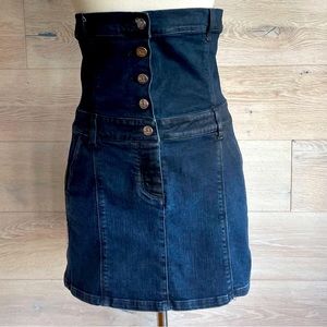 ICEBERG HIGH RISE MINI SKIRT vintage size M made in italy EUC